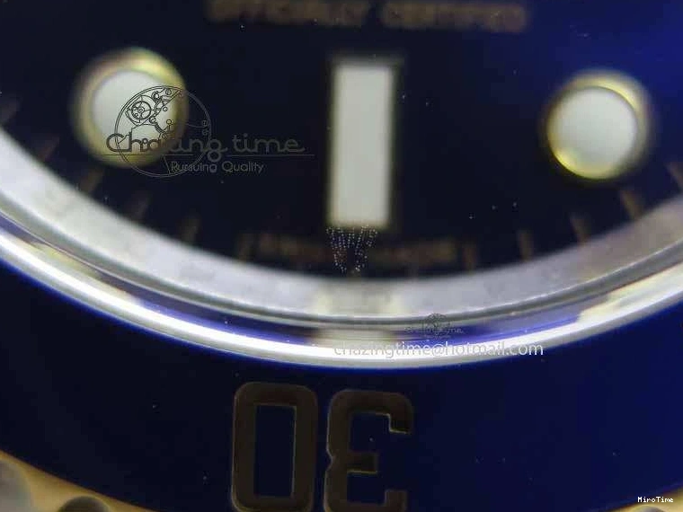 MiroTime 0410 Functional Submariner 116613 LB JF 1:1 Best Edition Blue Dial On SS YG Bracelet SH 3724